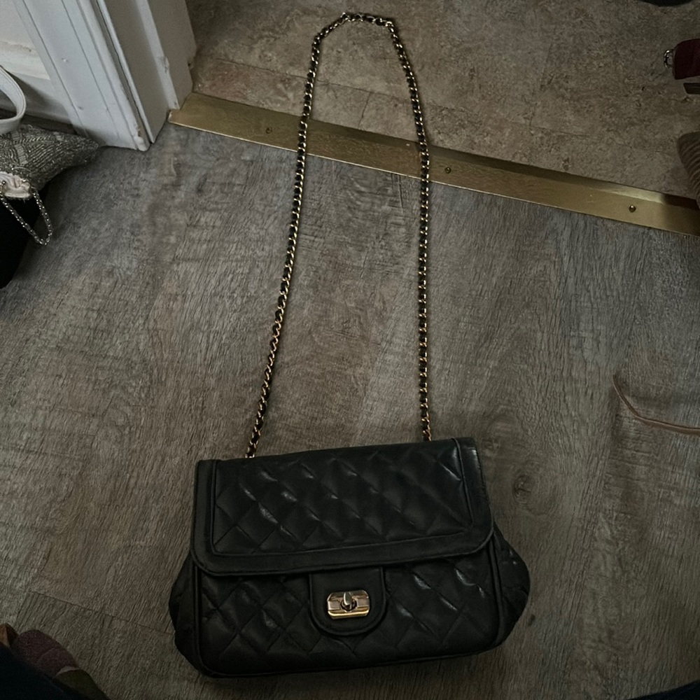 Blue Chain Purse